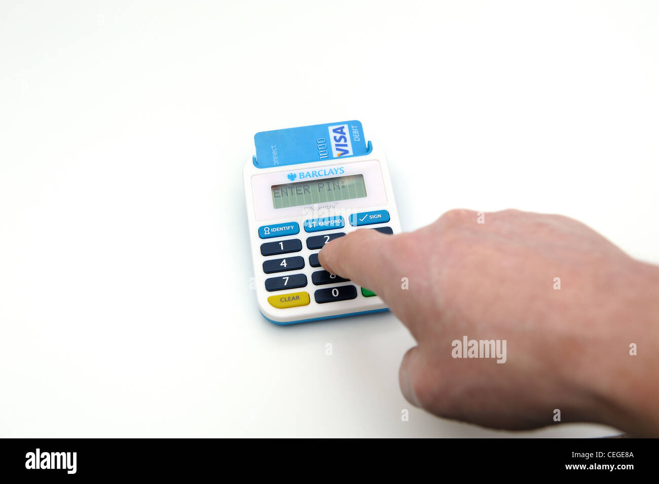 barclays pin sentry england uk Stock Photo Alamy