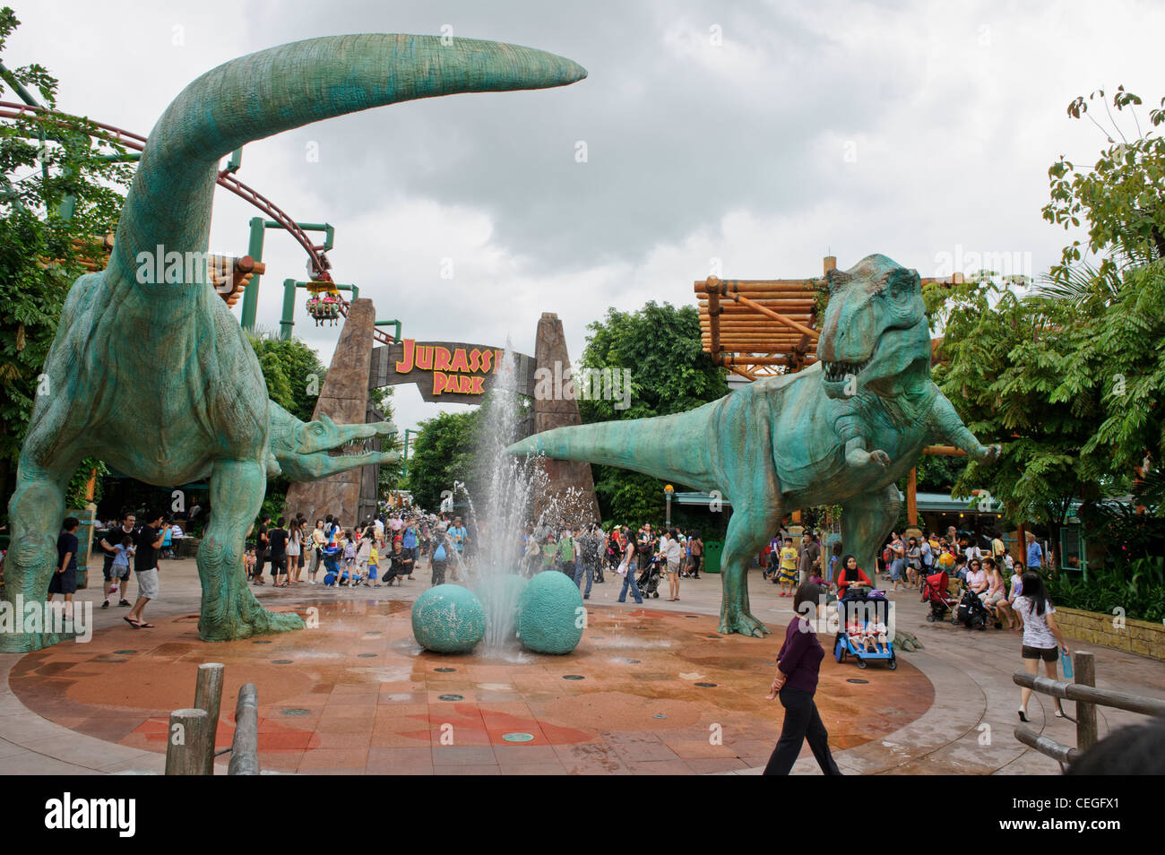 Universal Studio Singapore Jurassic Park