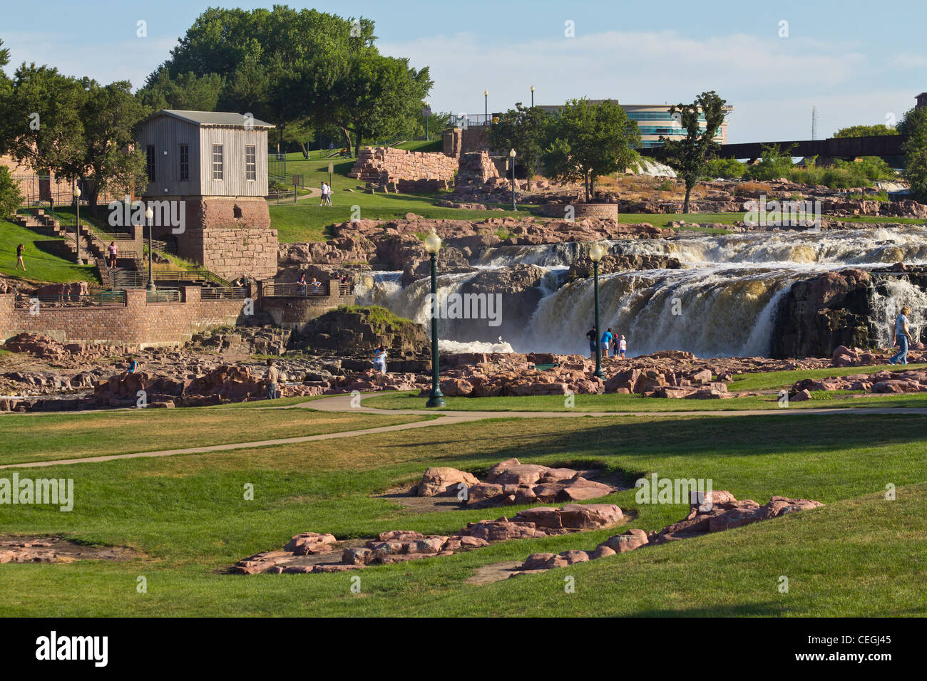 American Sioux Falls Big Sioux River South Dakota in USA hires Stock