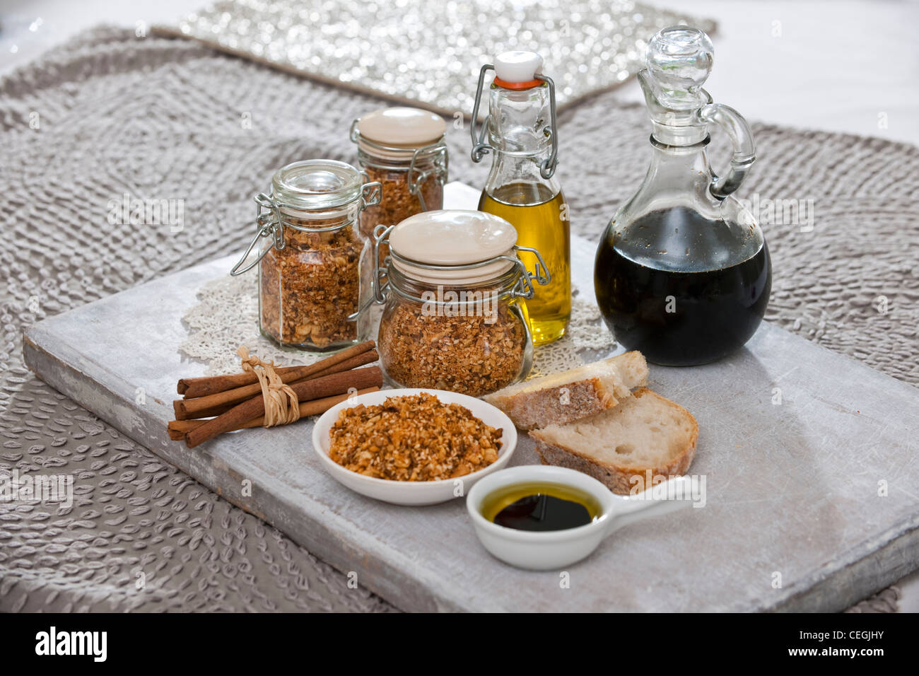 Dukkah Spice Mix Stock Photo Alamy