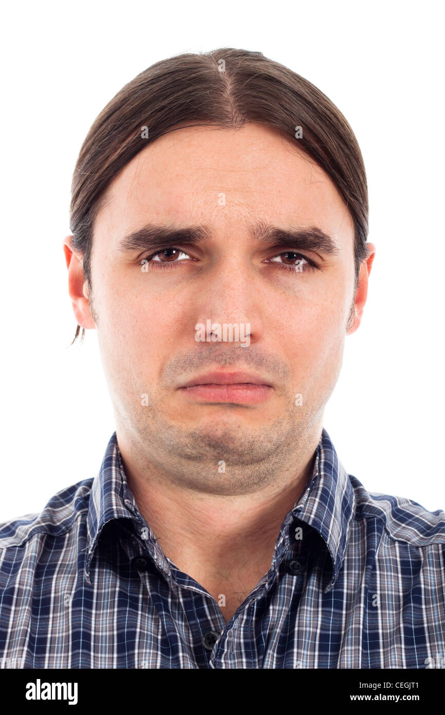 Очень грустное лицо. Лицо человека. Че такой грустный. Несчастливый человек. Очень грустный человек.