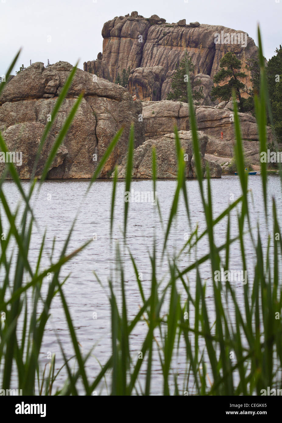 American Black Hills National forest Custer Sylvan Lake State Park in