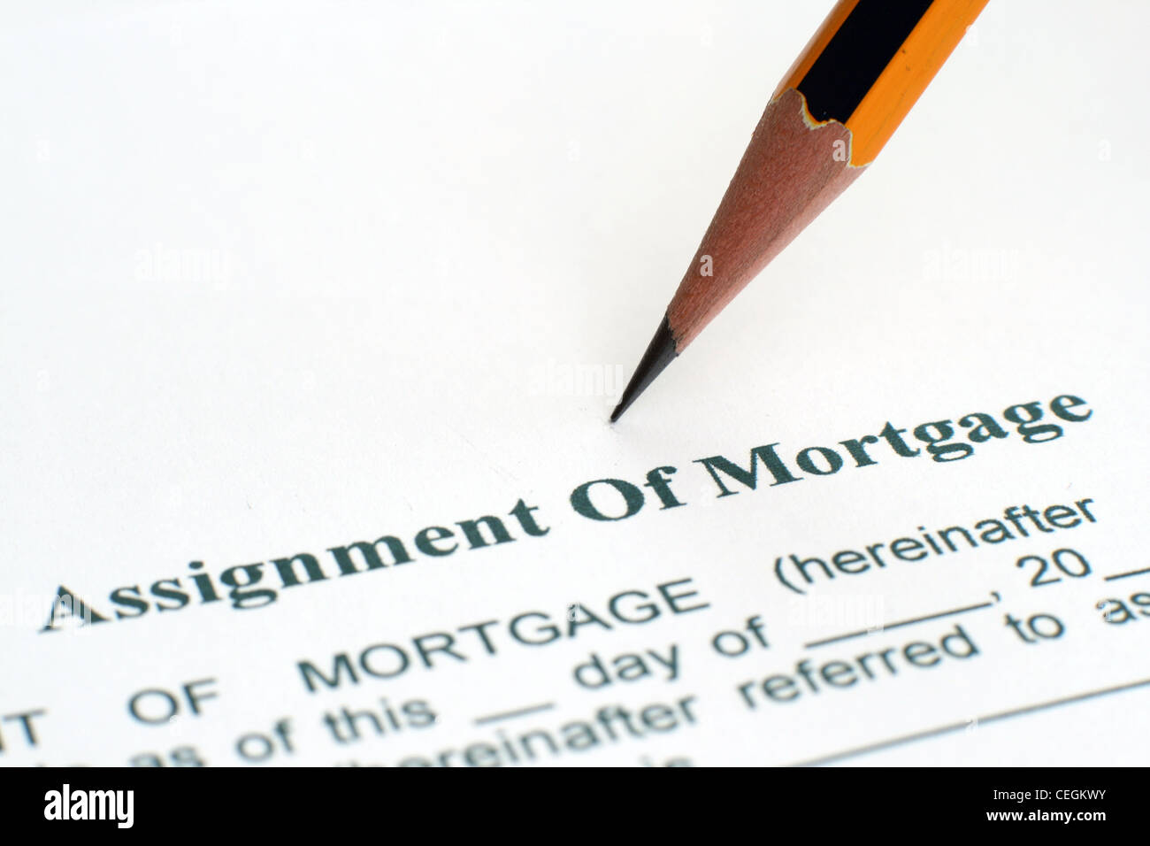 meaning mortgage assignment