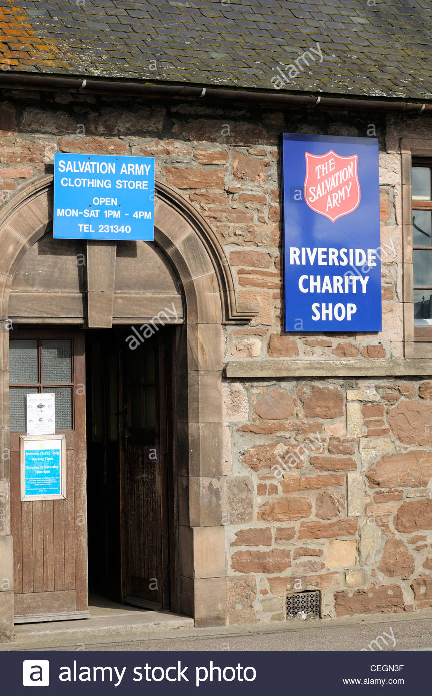 Salvation Army Charity Shop Stock Photos & Salvation Army Charity Shop