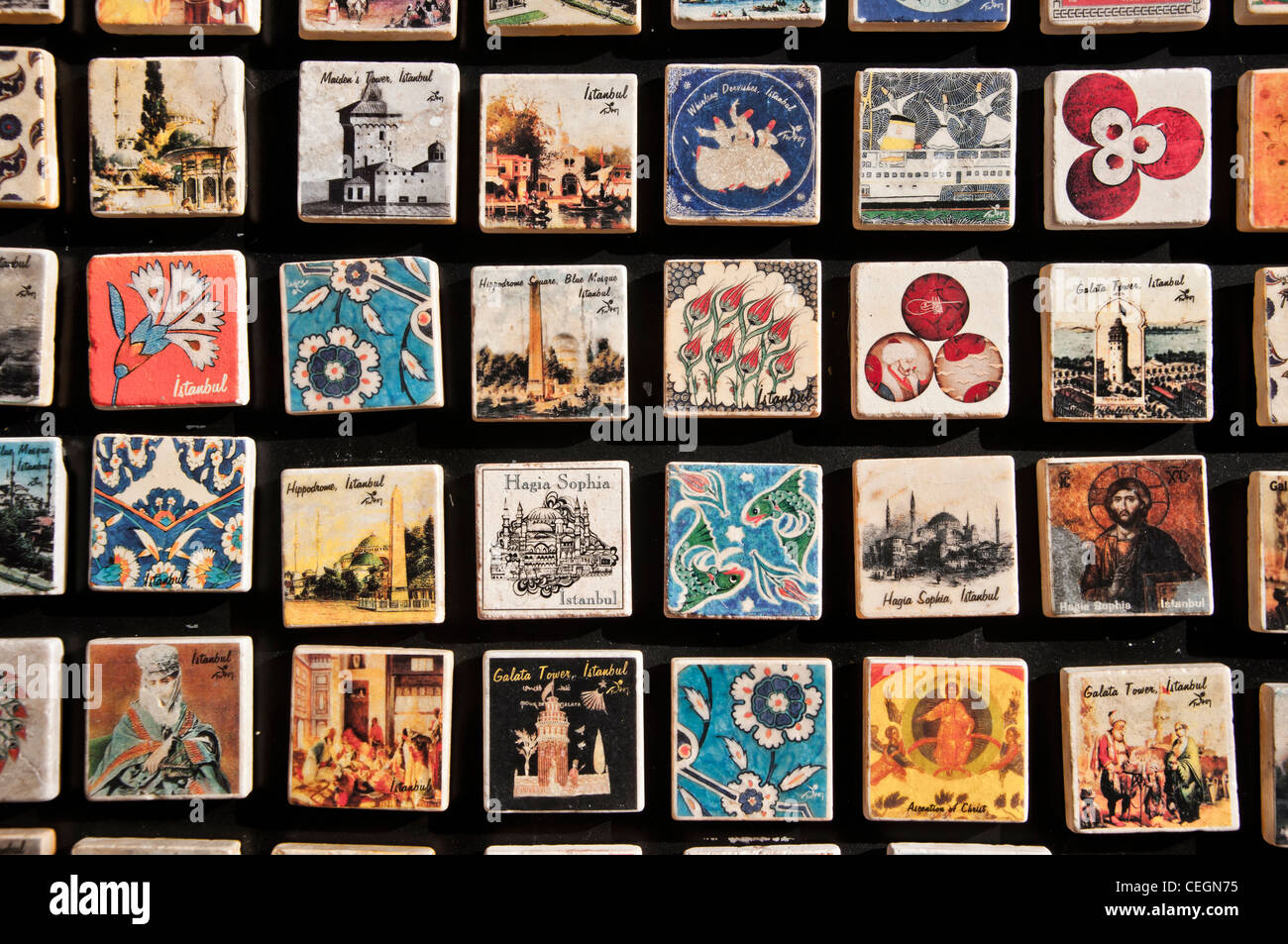 Turkish touristic souvenirs Stock Photo - Alamy