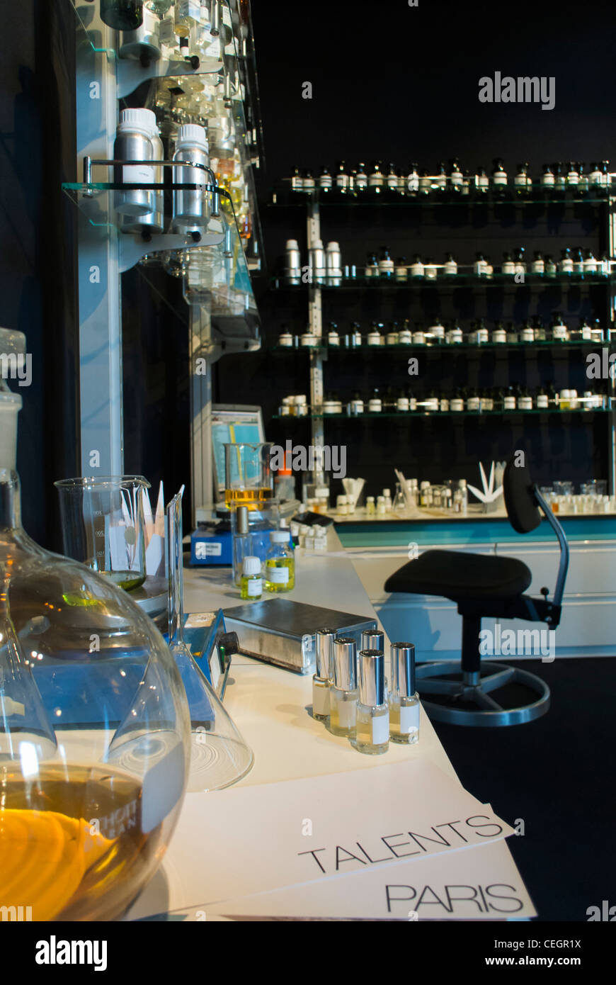 Paris, France, French Perfumes Industry, on Display in (Culture
