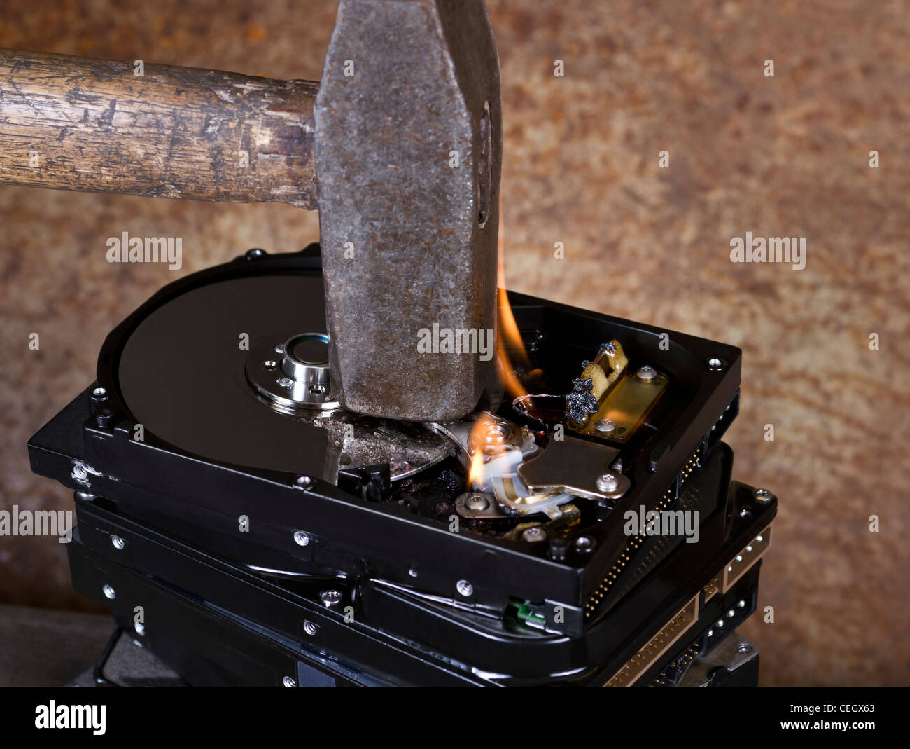 Hdd destruction hi-res stock photography and images - Alamy