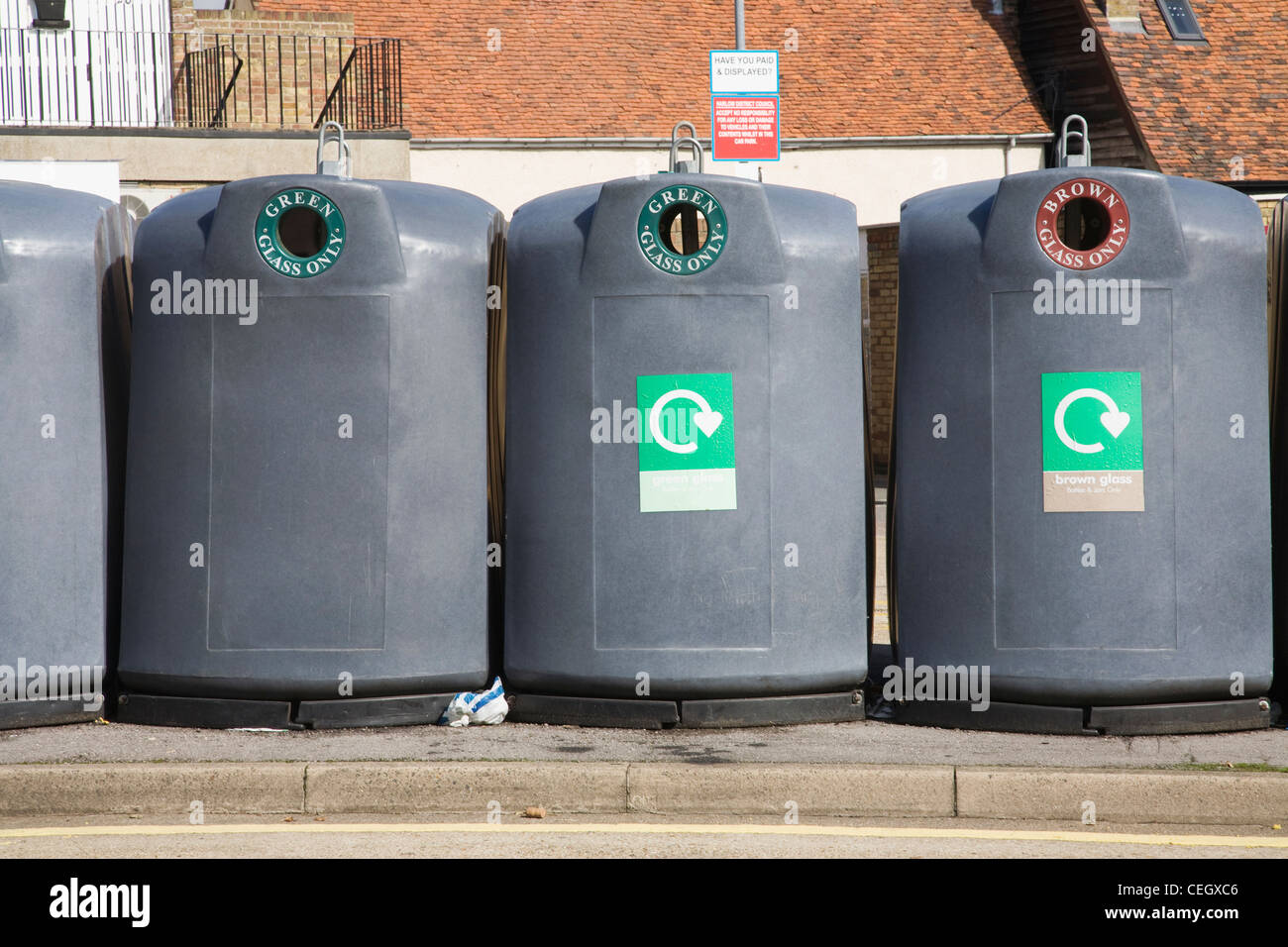 bottle recycle centre Stock Photo Alamy