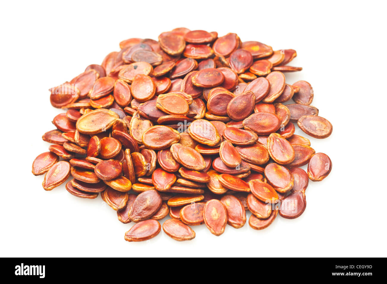 Red melon seeds in dry condition Stock Photo Alamy