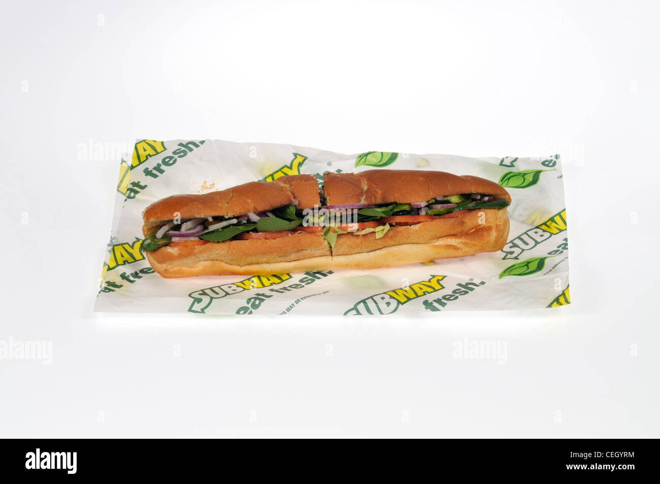 subway sandwich wrapper