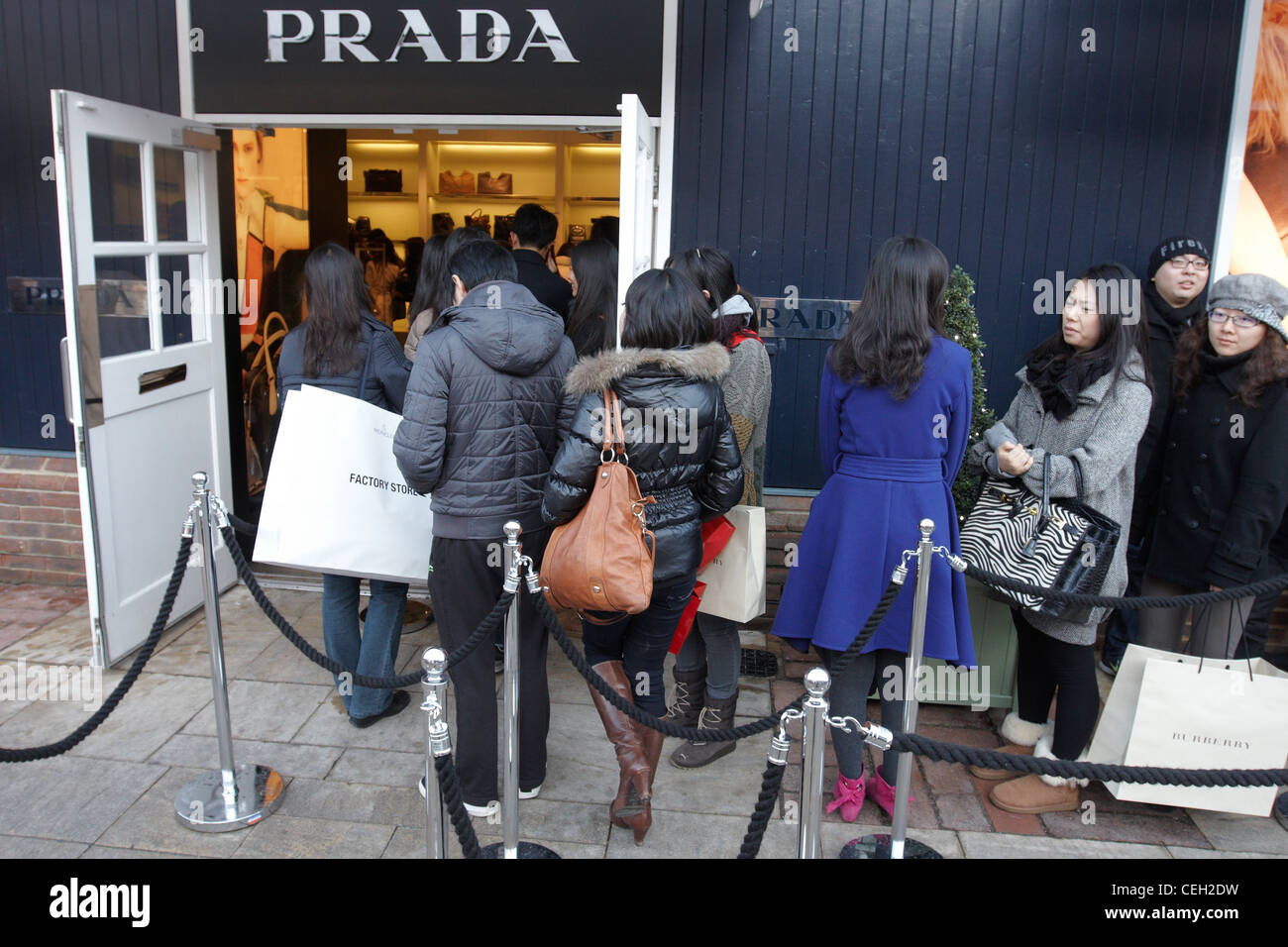 Prada store bicester village shopping hi-res stock photography and images -  Alamy