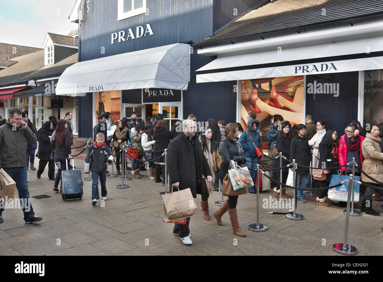 Prada store bicester village shopping hi-res stock photography and images -  Alamy