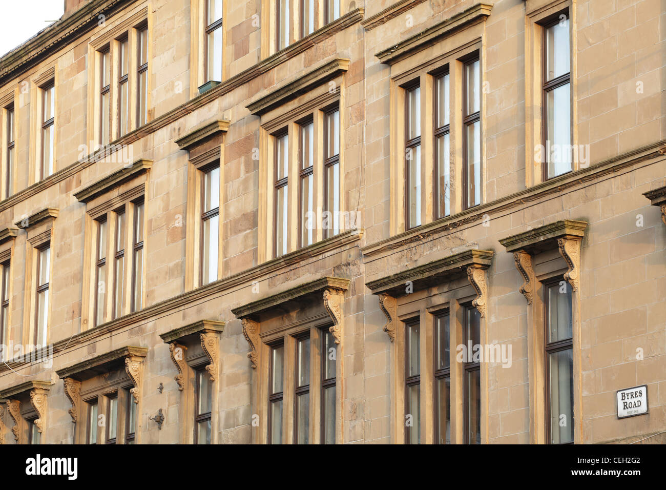 Tenement House Glasgow Stock Photos & Tenement House Glasgow Stock