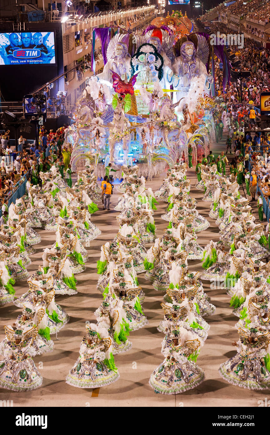 Carnival parade in Sambodromo, is Rio de Janeiro main cultural display ...