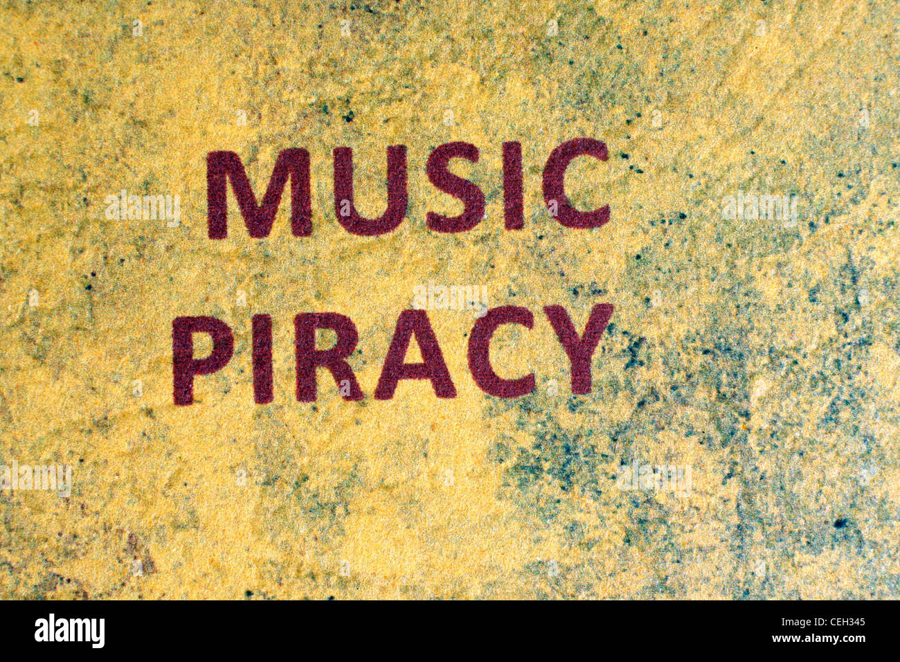 Web piracy Stock Photo
