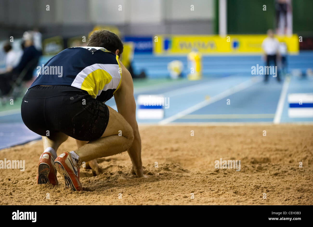 Long jump athletics uk hires stock photography and images Alamy