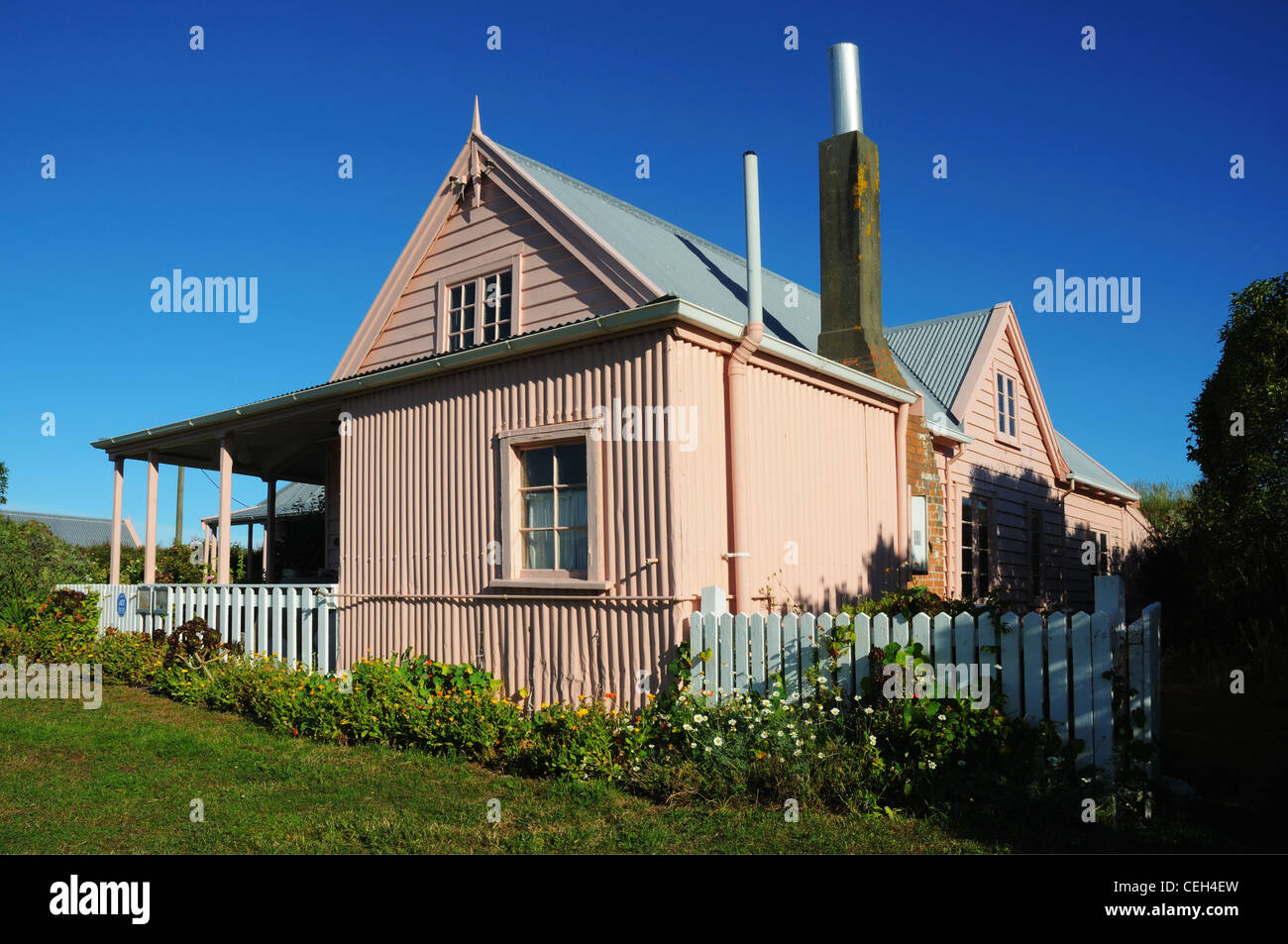 Fyffe House, Kaikoura, New Zealand Stock Photo Alamy