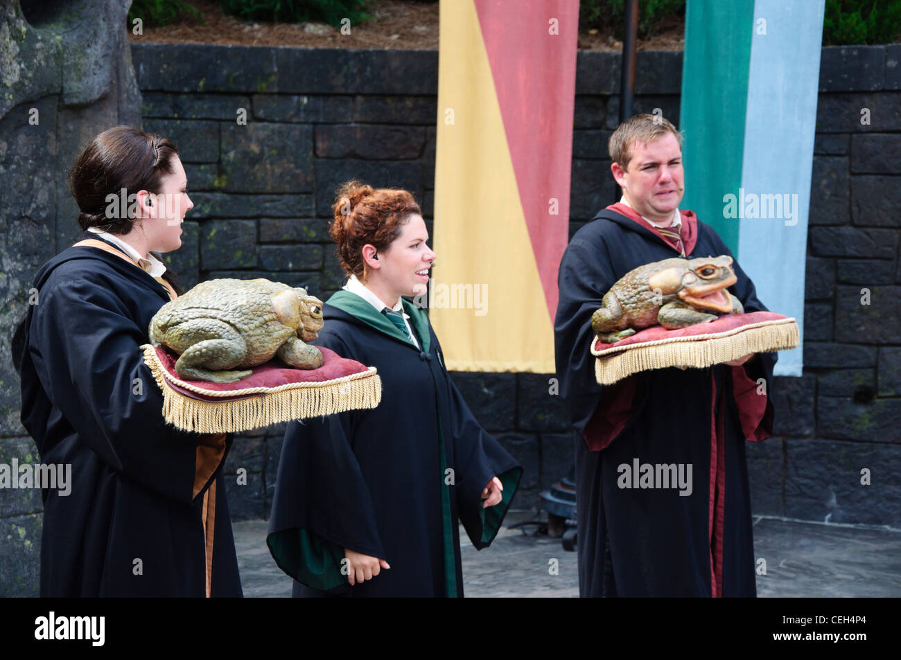 hogwarts choir wizarding world of harry potter universal studios