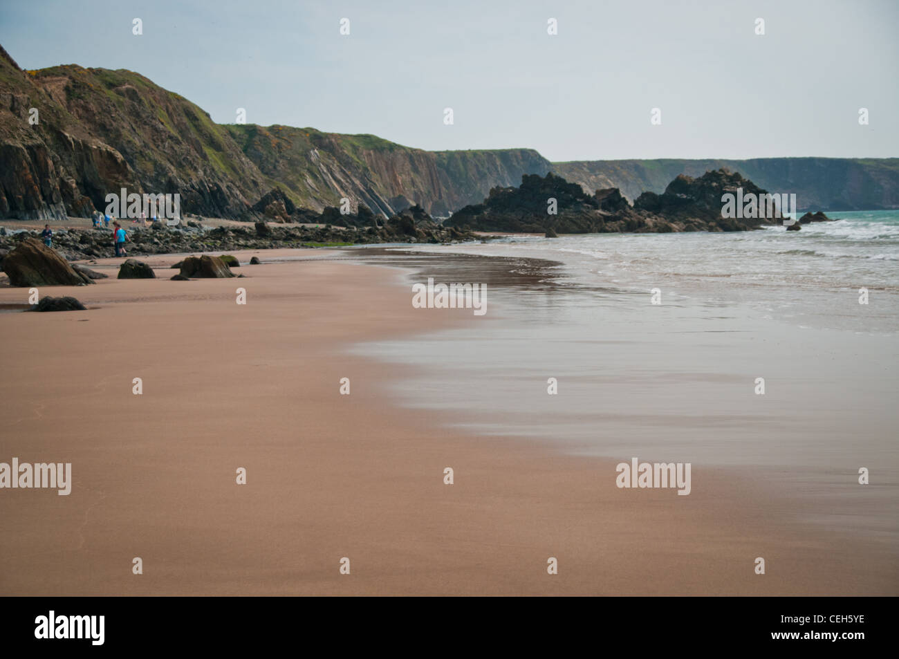 Marloes Sands, Pembrokeshire Stock Photo