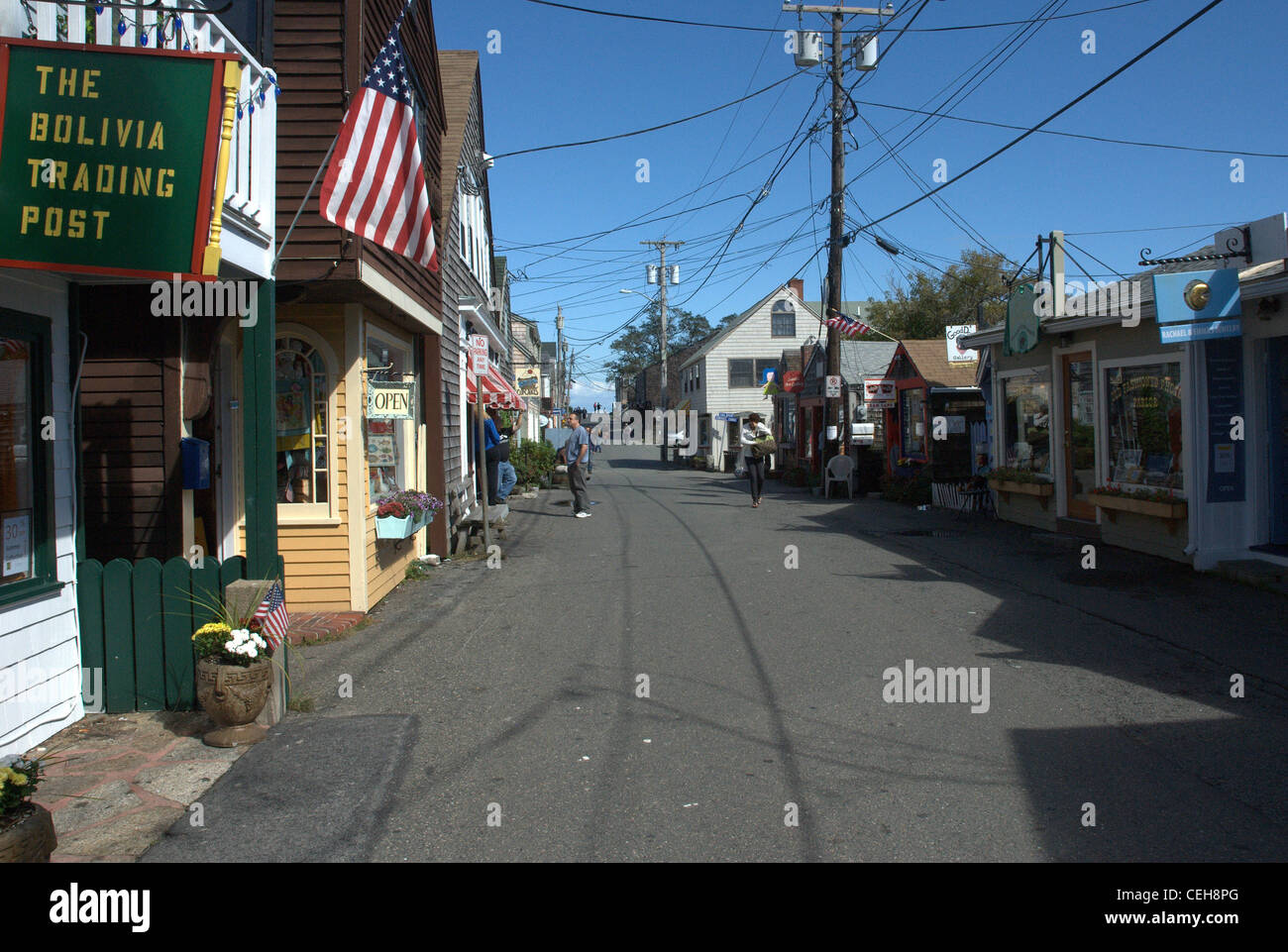 Bearskin Neck, Rockport, MA Stock Photo Alamy