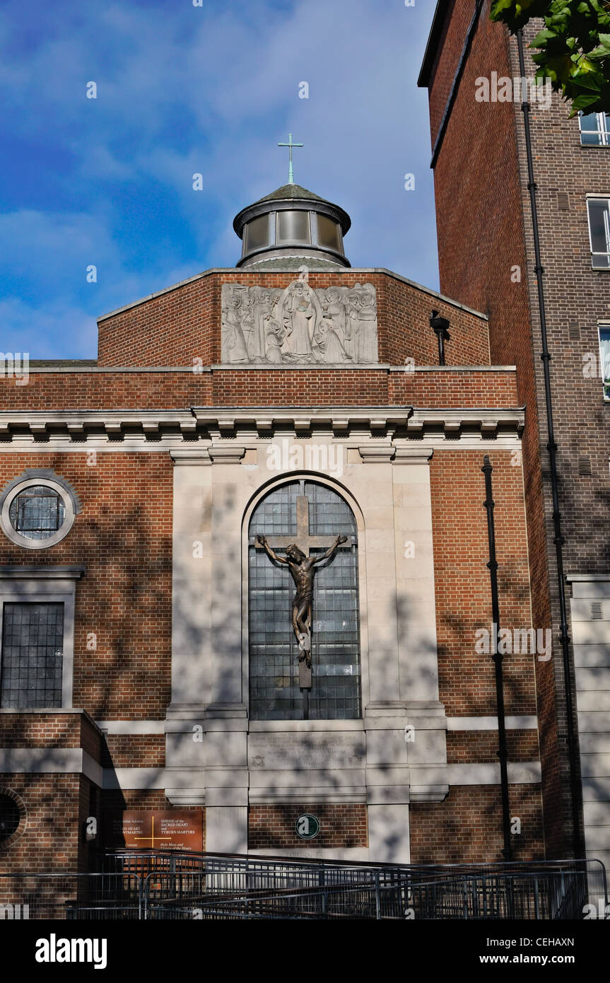 London: Tyburn Convent Stock Photo