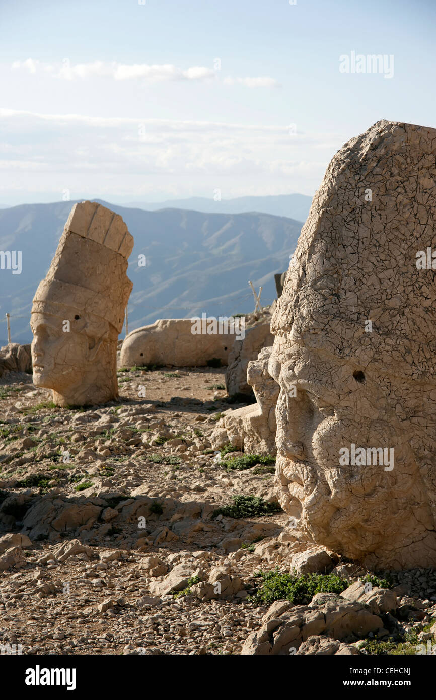 Mount Nemrut, Adiyaman province, southeastern Turkey Stock Photo