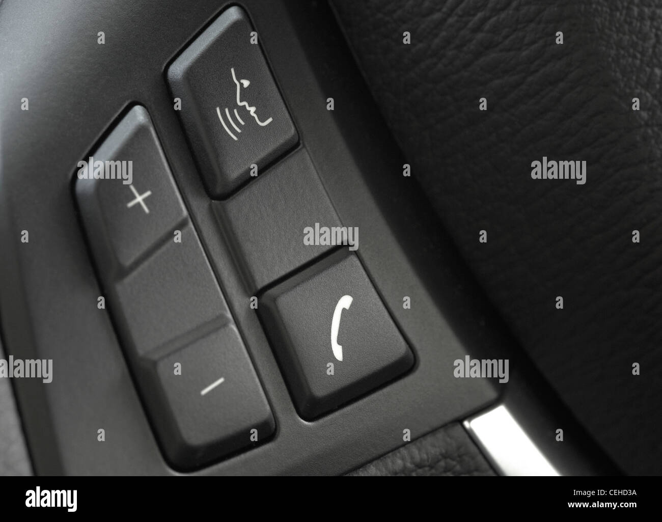 steering wheel details control button Stock Photo Alamy