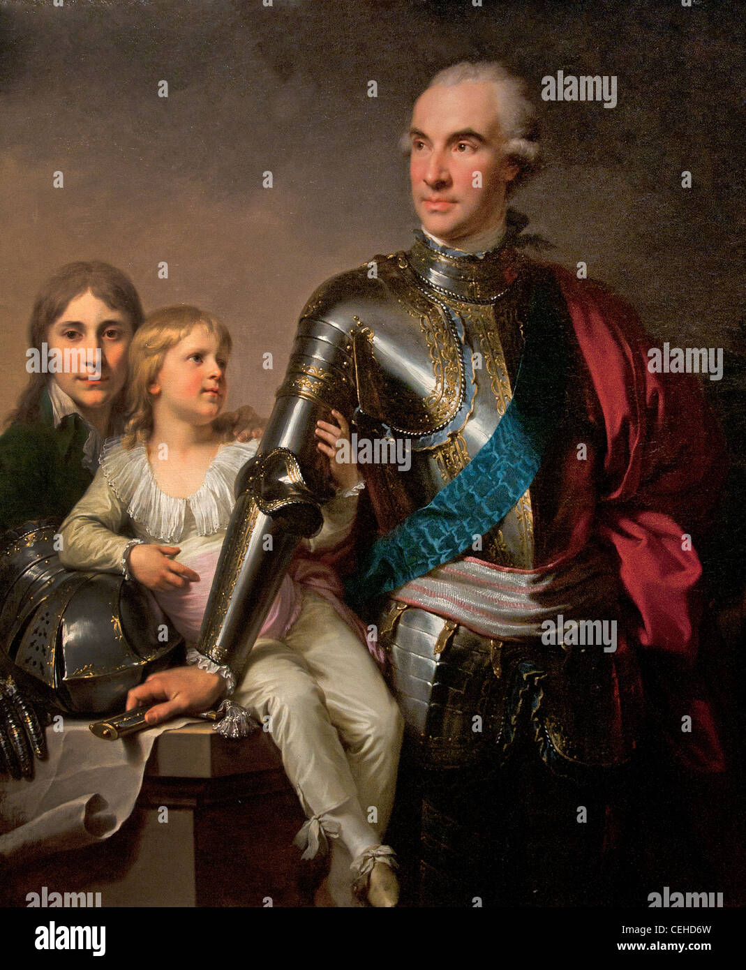 Le Compte Stanislas Felix Potocki 1790 by Giovanni Battista Lampi