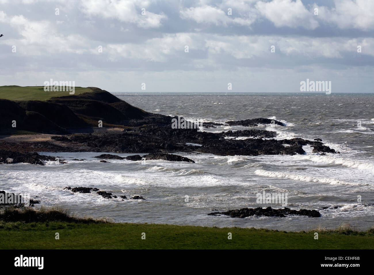 Borth Wen Nefyn Lleyn Peninsula Gwynedd Wales Stock Photo