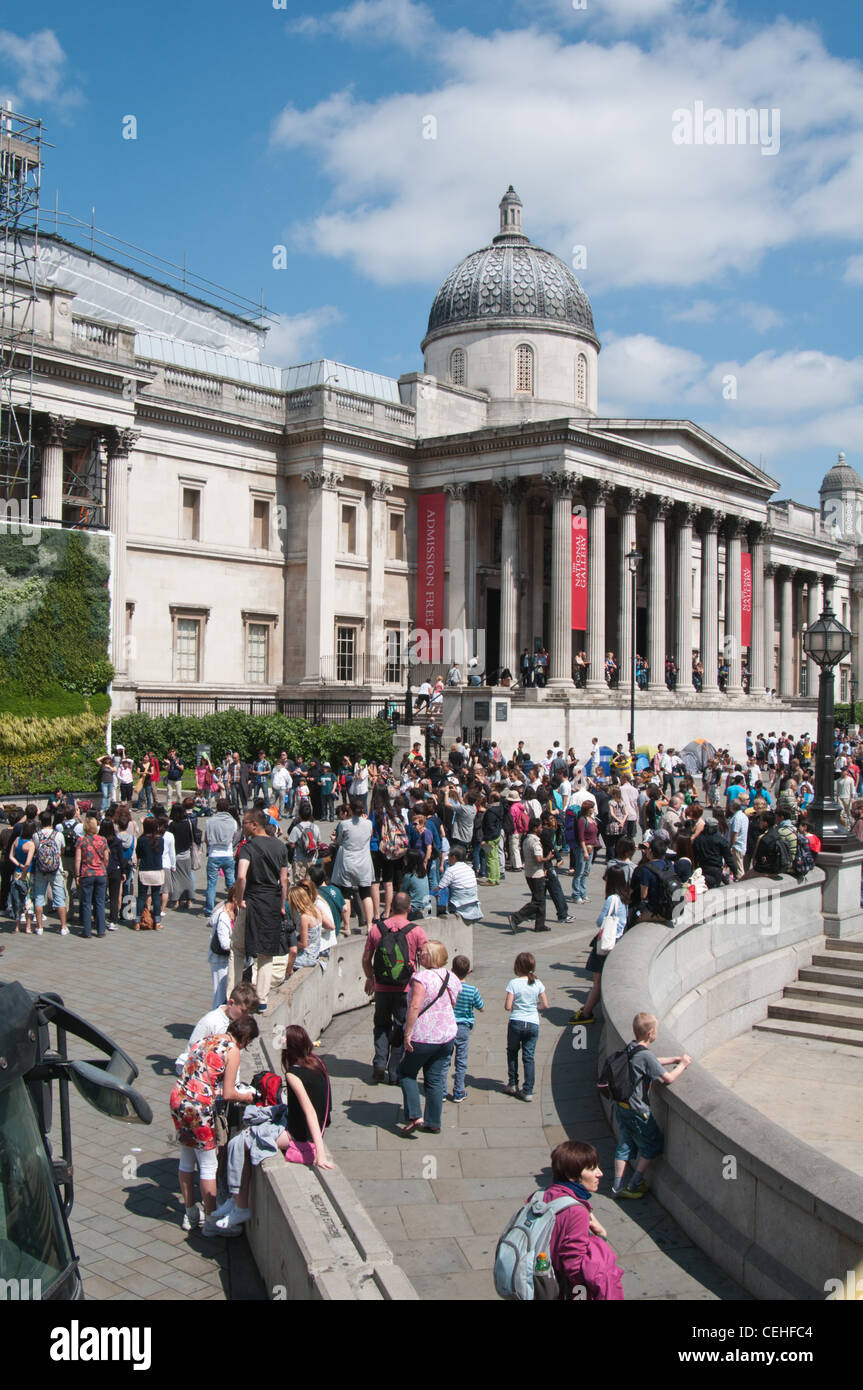 London Trafalgar Square Stock Photo - Alamy