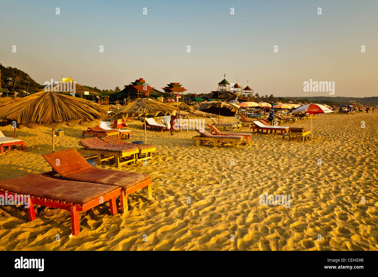 Goa beach hires stock photography and images Alamy