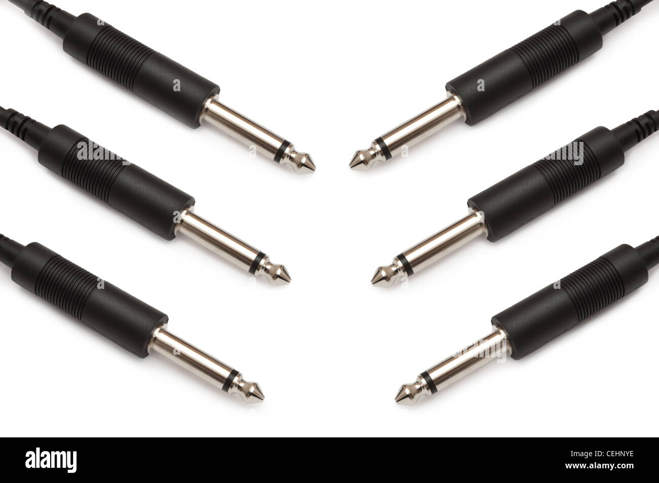 Jack plug cable Stock Photo Alamy