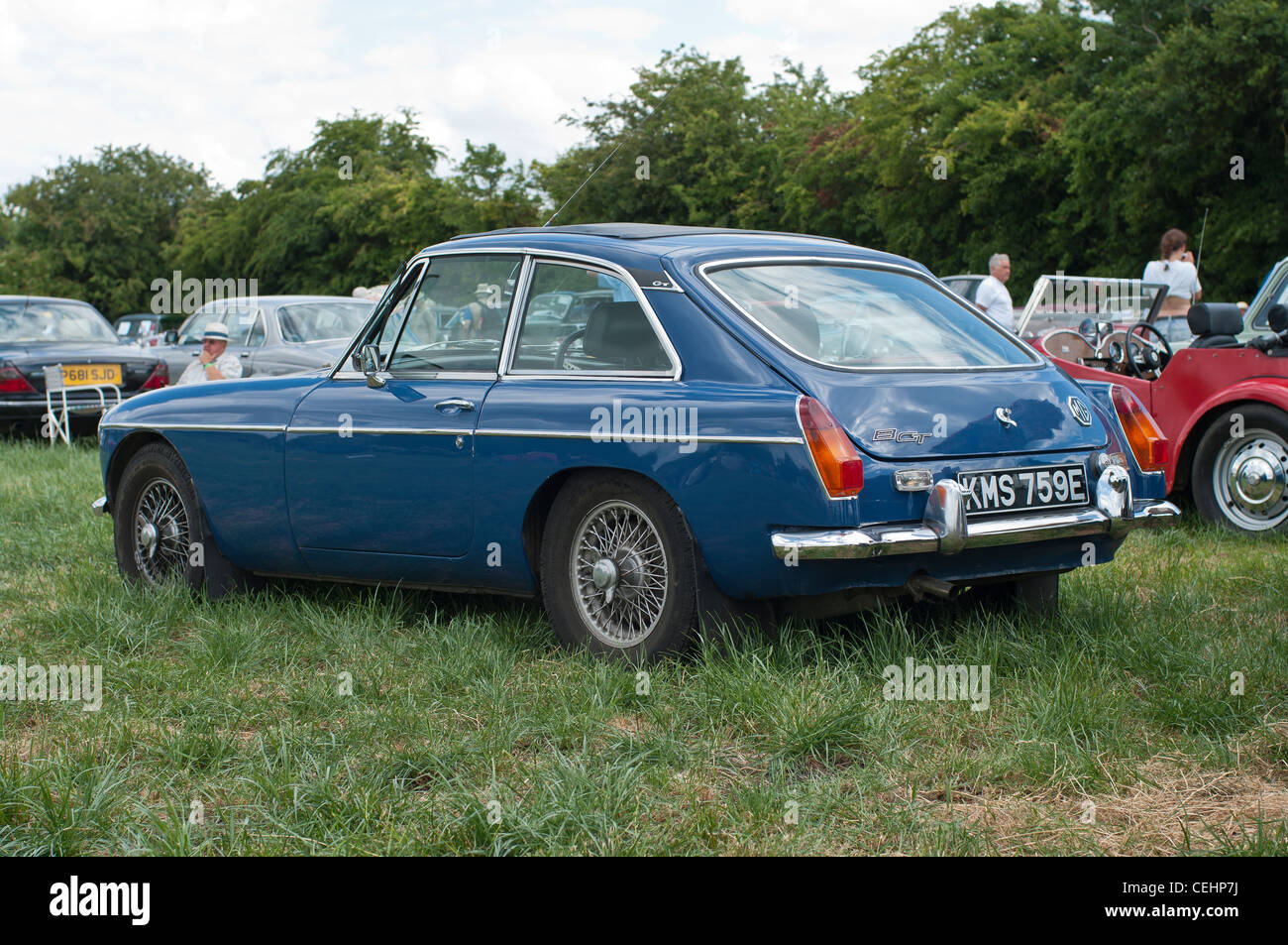 MG BTG British sports car from the 1960s Stock Photo Alamy