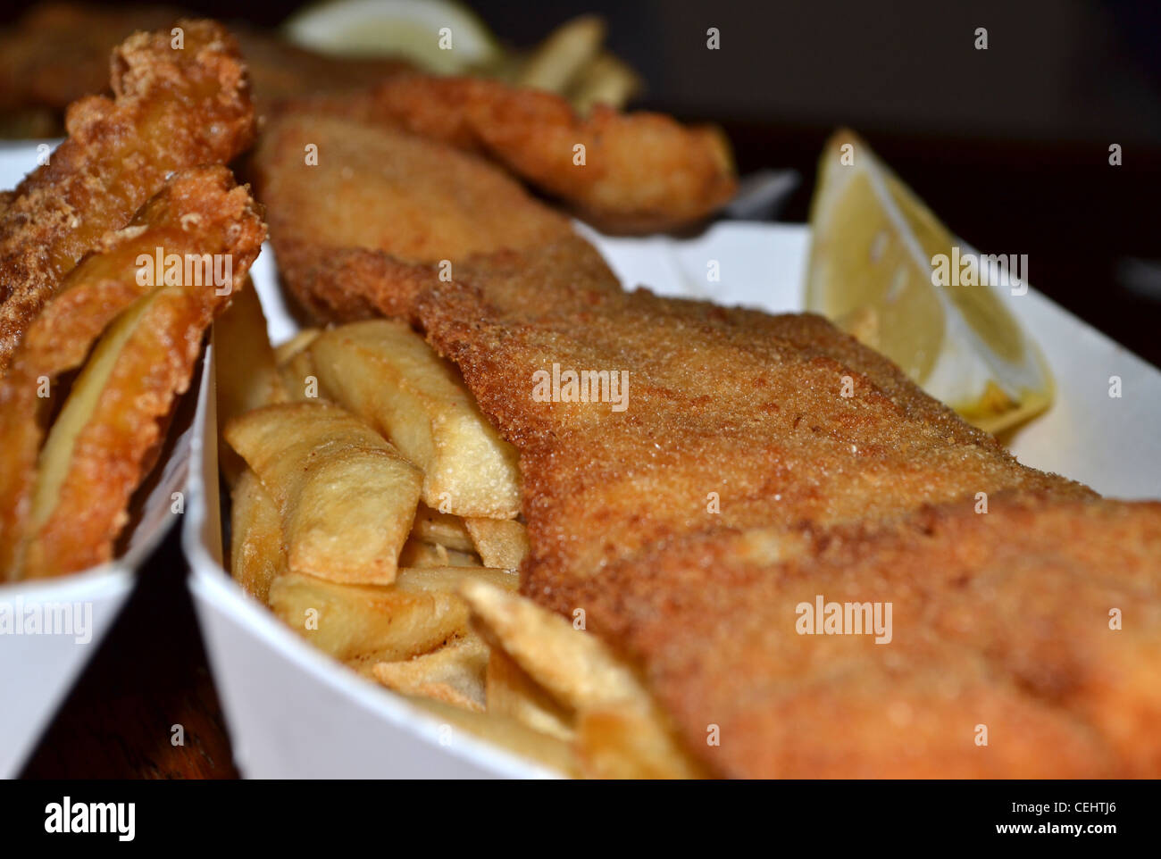fish and chips, calamari, Chiko Roll, potato scallop, lemon fried