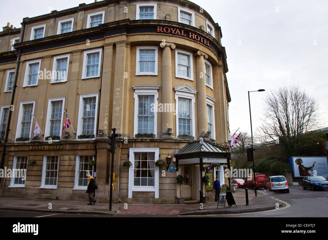 Royal Hotel at Bath Spa Stock Photo