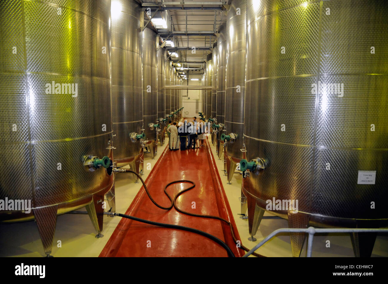 Vats at KWV Cathedral Cellar at the Paarl Wine Emporium,KWV Wine Estate