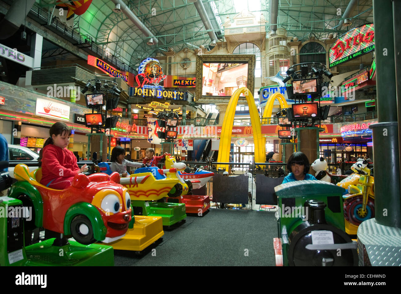 Amusement arcade,Century City Shopping Centre,Cape Town,Western Cape