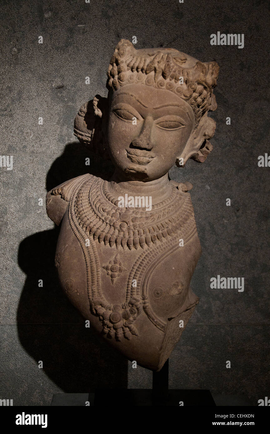 etre celeste vidyadhara - celeste be vidyadhara  Madhya Pradesh Candella 11 century India Stock Photo