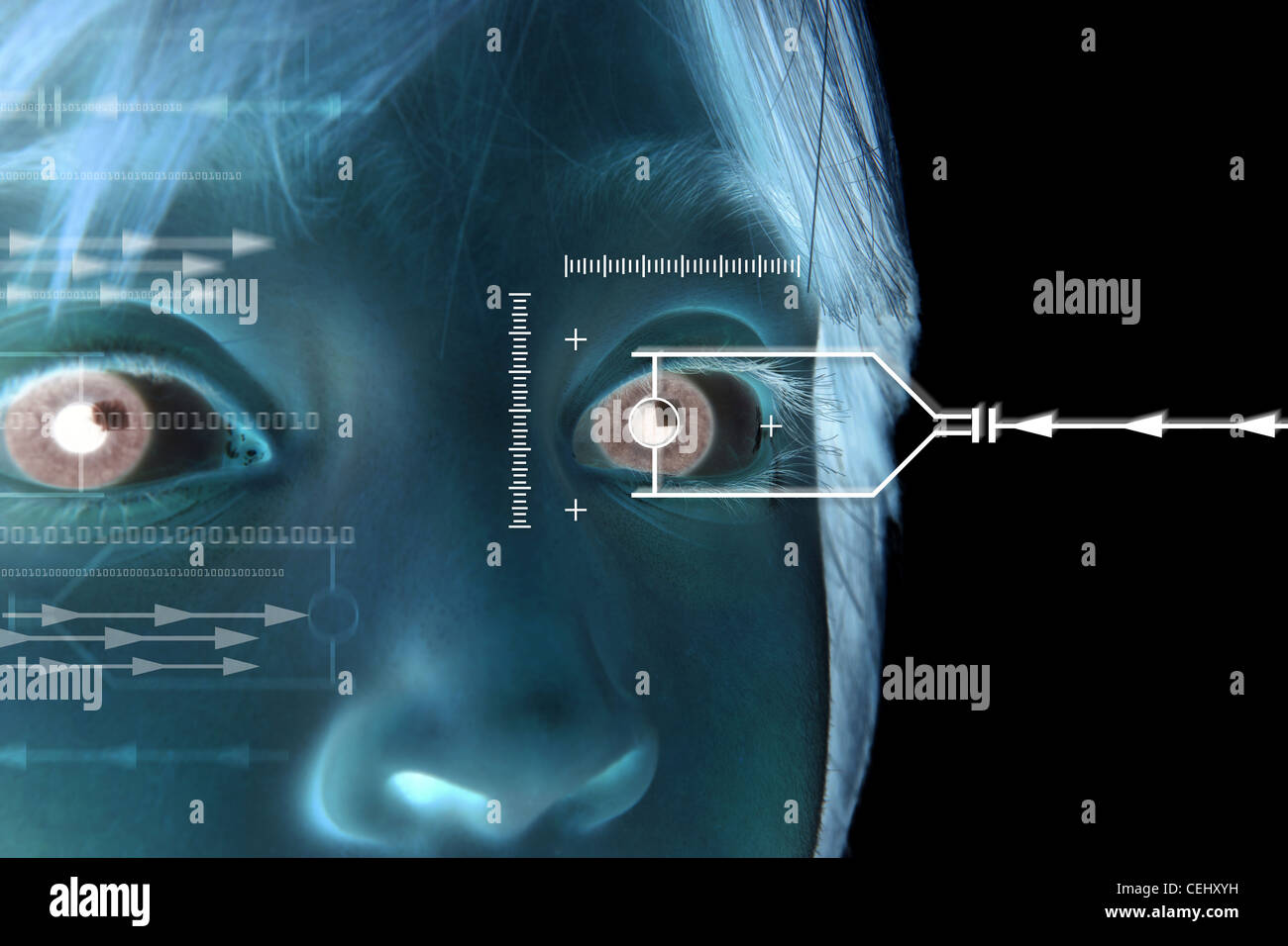 Iris scan hires stock photography and images Alamy