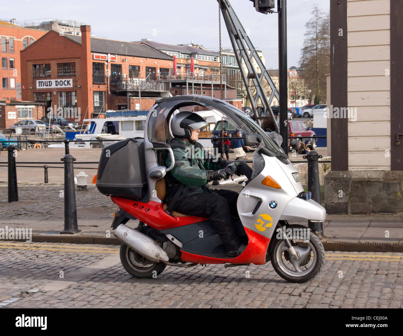 BMW Scooter Stock - Alamy