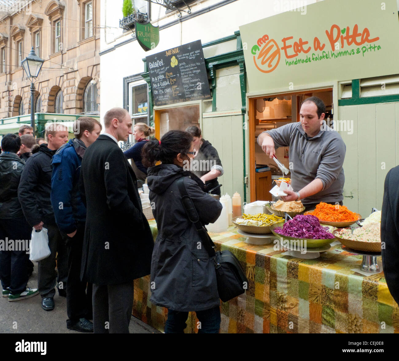 St Nicholas Market Bristol Stock Photo Alamy