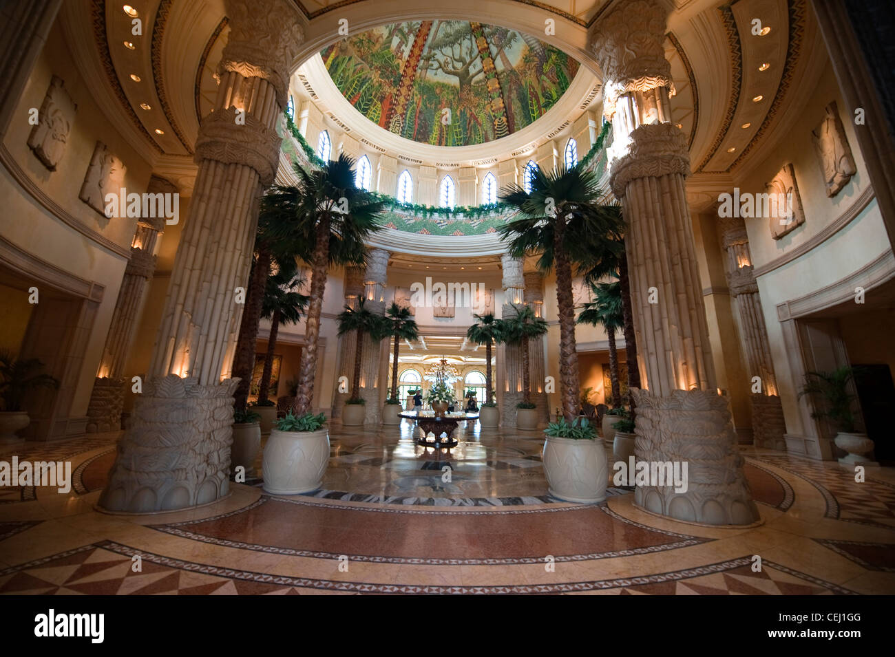 Inside the Palace,Lost City,North West Province Stock Photo