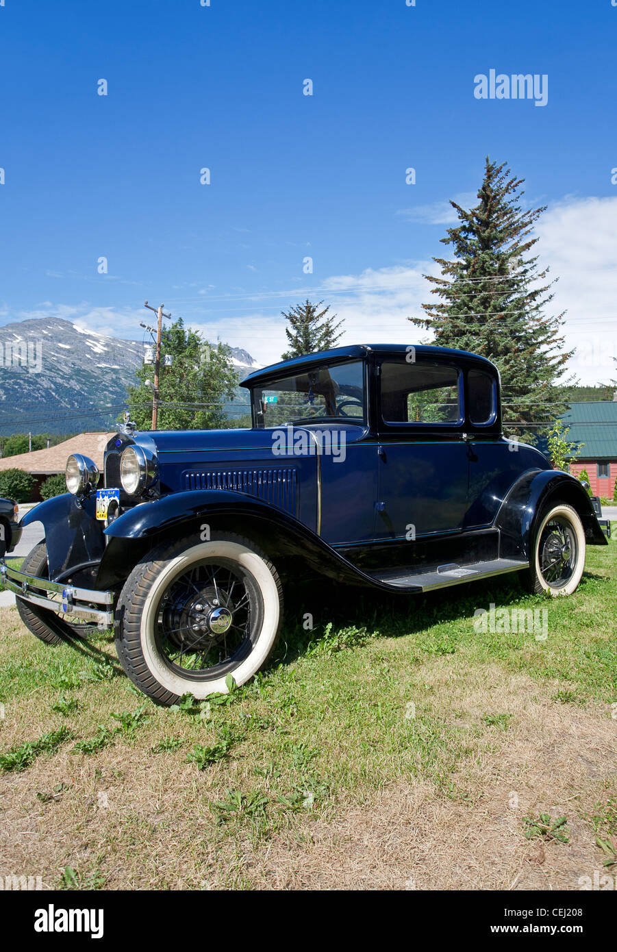 Ford car historic model. Skagway. Alaska. USA Stock Photo