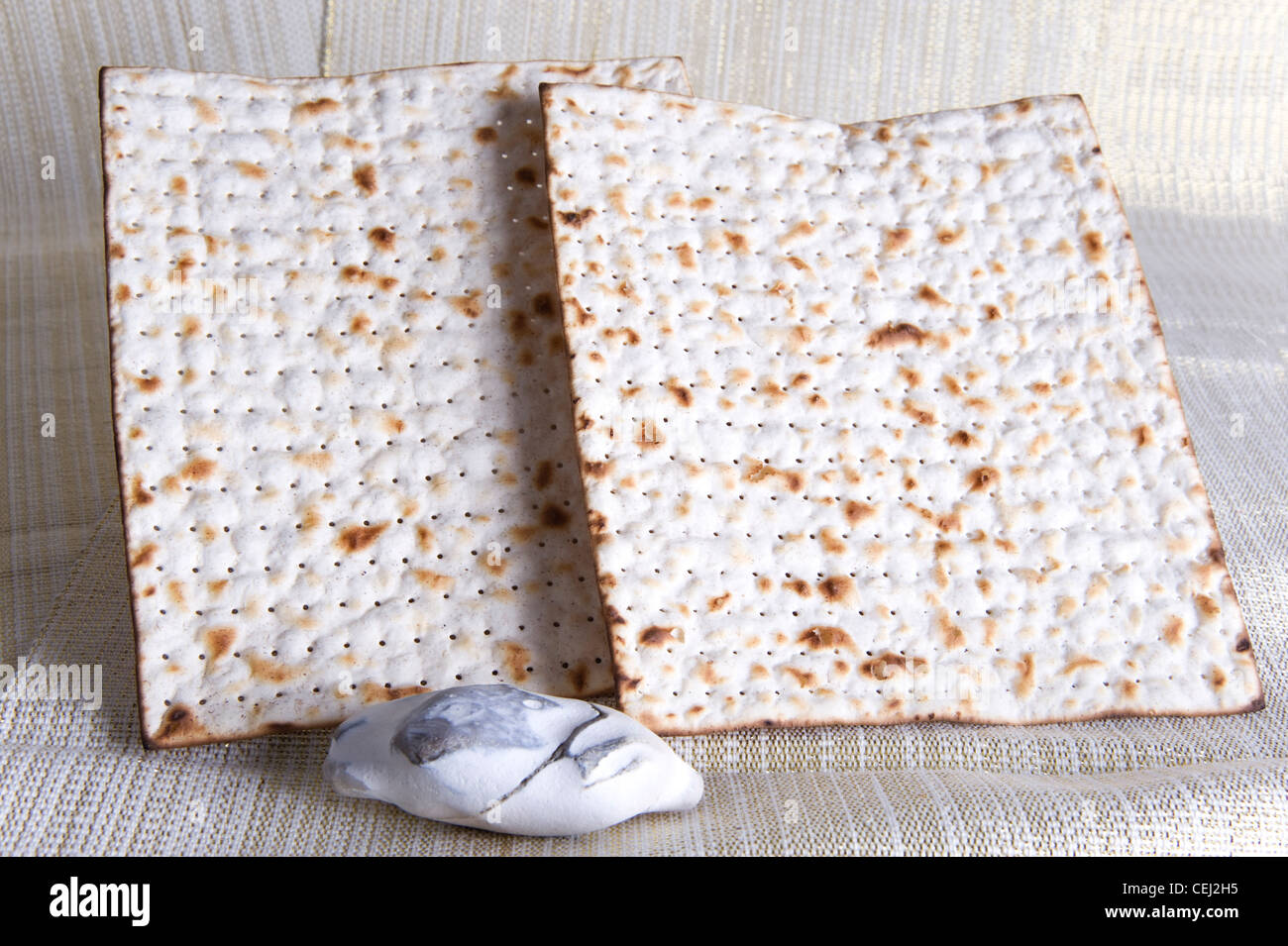 Matzo is an unleavened bread traditionally eaten by Jews during the
