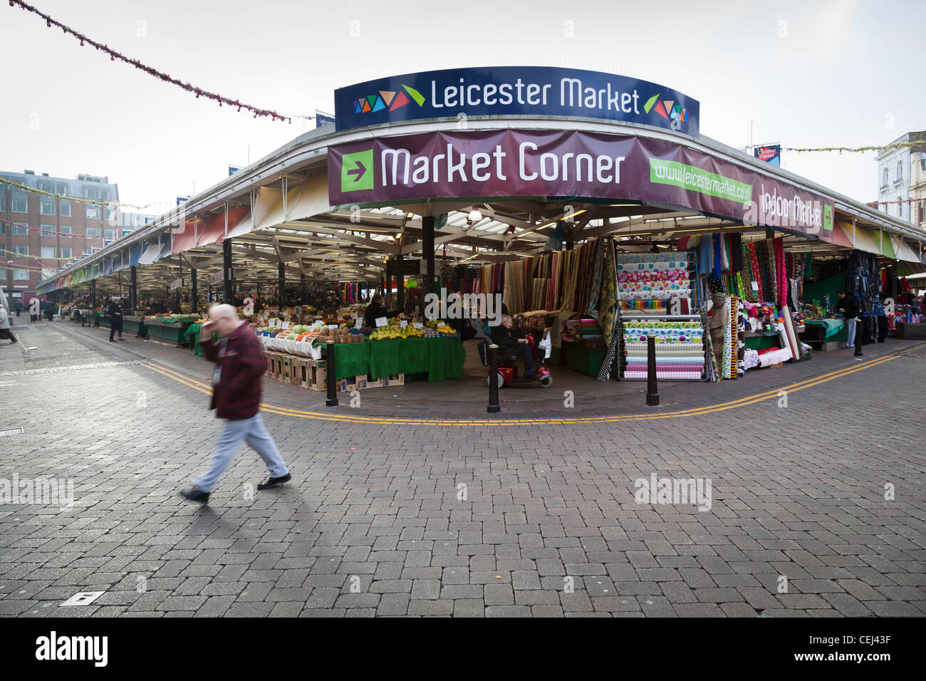 Leicester market hires stock photography and images Alamy