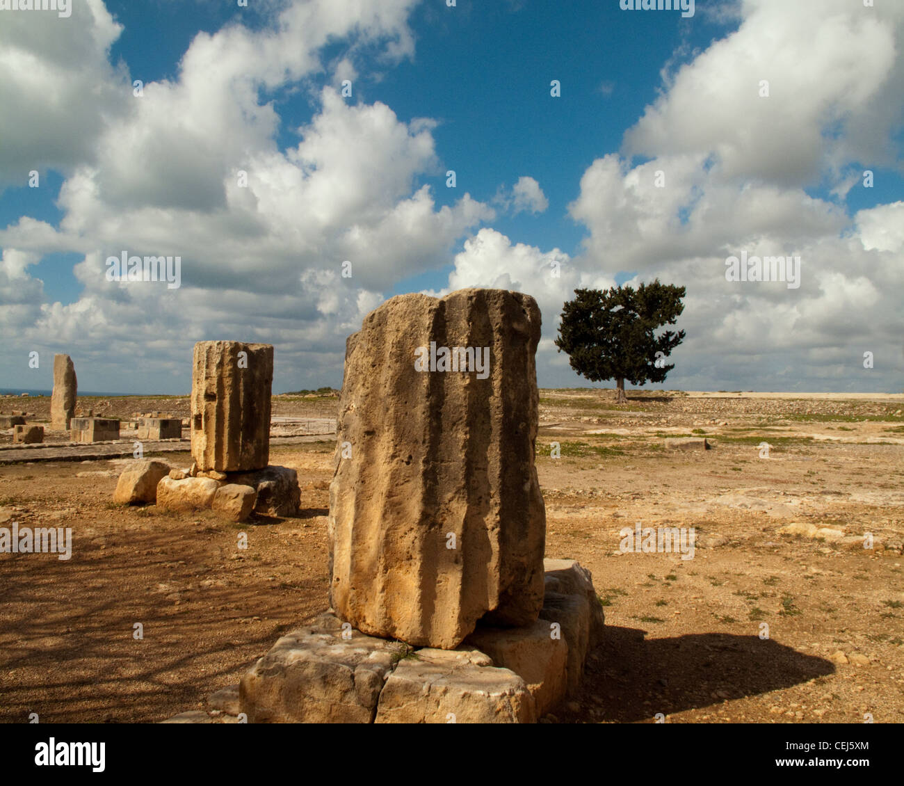 CY - KOUKLIA: Sanctuary of the Paphian Aphrodite (Paphos District) Stock Photo