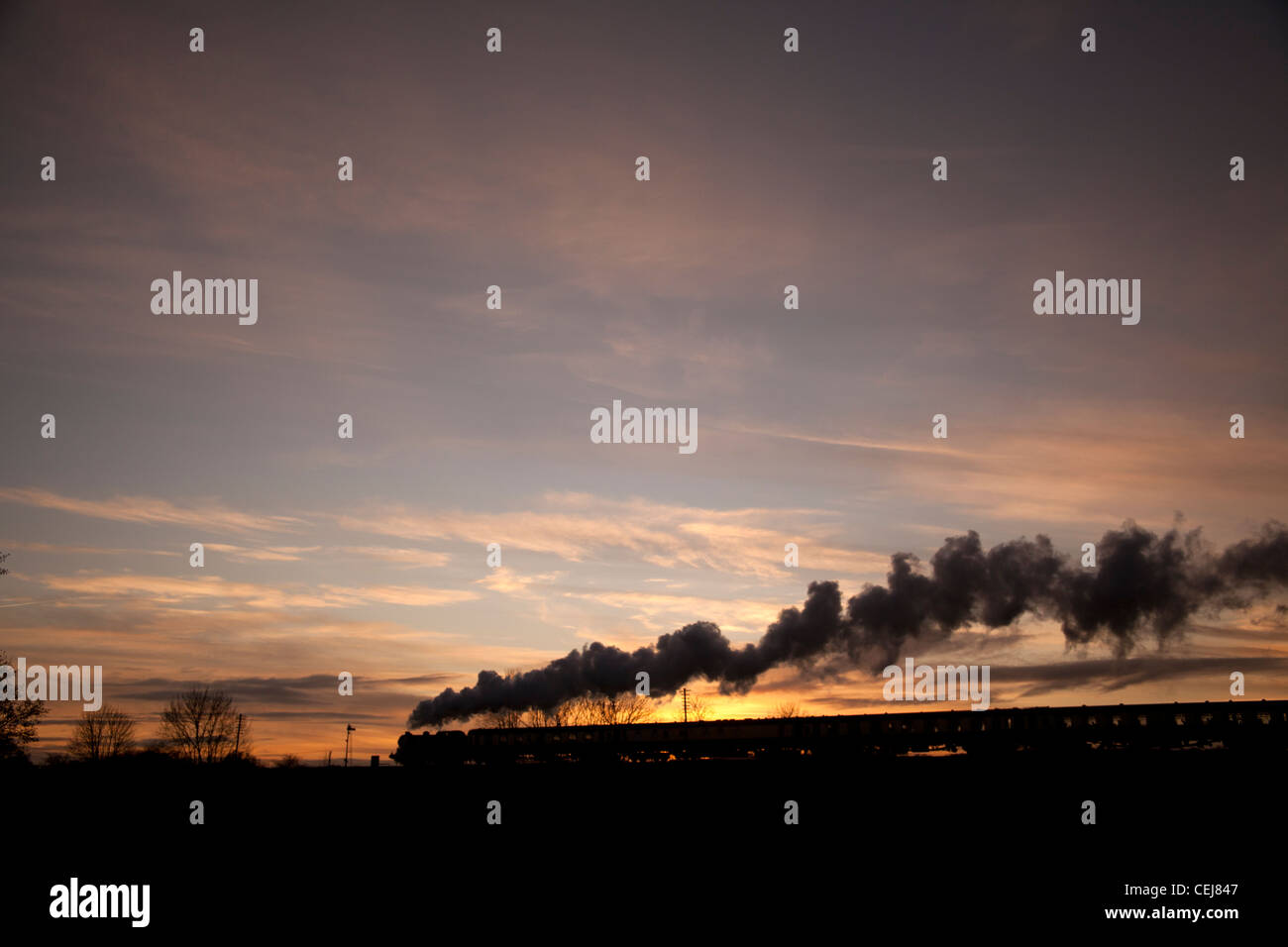 Quorn silhouette. 1744 on the 15.00 Loughborough Leicester Nth