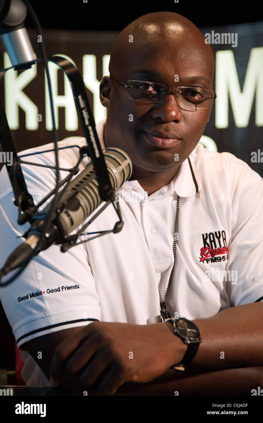 Thabo Mokwele,Kaya FM Dj,Johannesburg,Gauteng Stock Photo