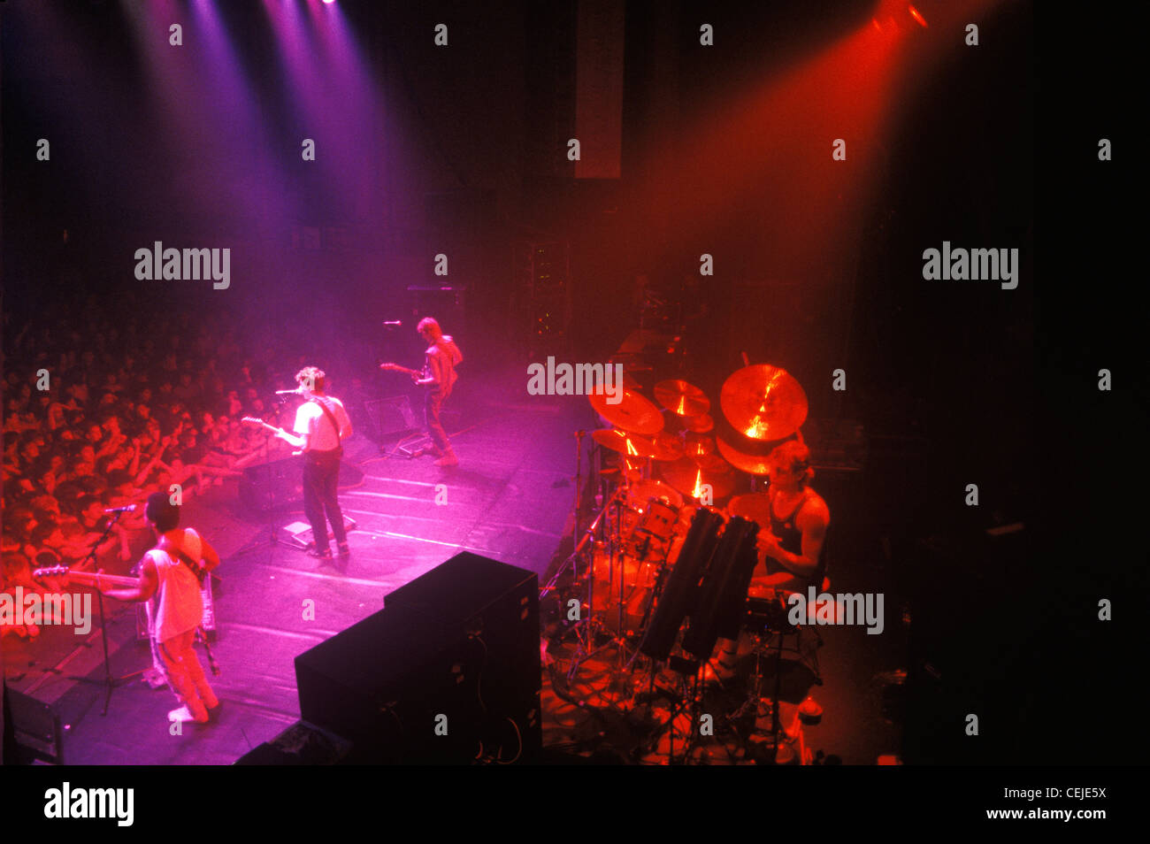 Big Country Scottish Rock band Scotland 1980s. HOMER SYKES Stock Photo Alamy