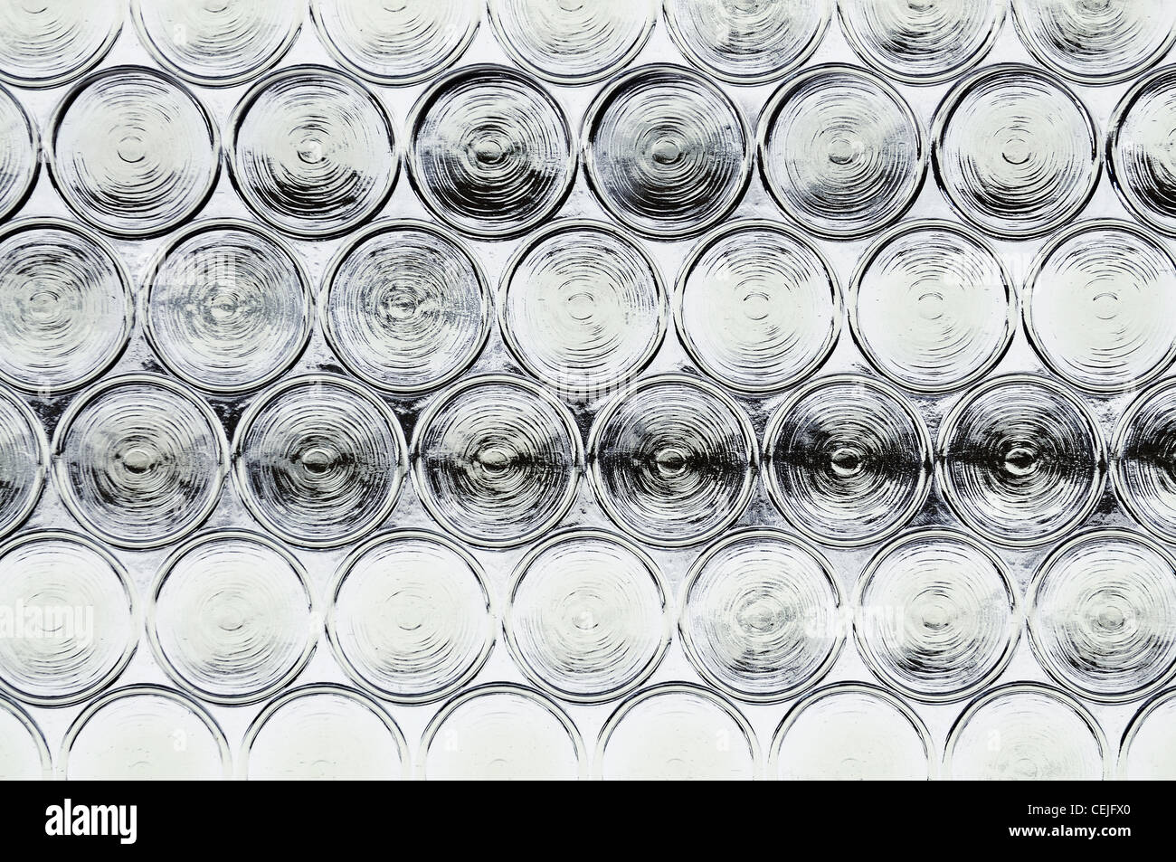 Crown glass was an early type of window glass, is also called Bulls eye